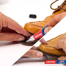 Carica l'immagine nel visualizzatore di Gallery, Loctite Super Attak Original Bipack, Colla liquida trasparente in confezione convenienza, Adesivo per gomma, metallo, ce