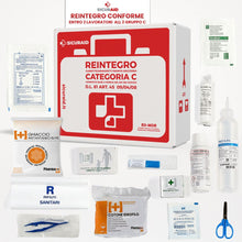 Carica l'immagine nel visualizzatore di Gallery, SICURAID Kit Reintegro Cassetta Pronto Soccorso Allegato 2 Gruppo C