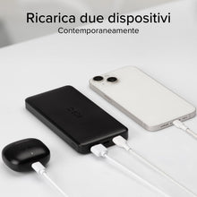 Carica l'immagine nel visualizzatore di Gallery, SBS PowerBank 10K SLIM, 10000mAh, Intelligent Charge (IC)