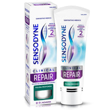 Carica l'immagine nel visualizzatore di Gallery, Sensodyne Clinical Repair Pulizia Profonda Dentifricio Denti Sensibili 75ml
