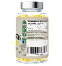 Carica l'immagine nel visualizzatore di Gallery, Rite-Flex, Integratore di Vitamina D3 2000 UI (365 Capsule Soft gel)