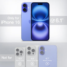 Carica l'immagine nel visualizzatore di Gallery, JETech Cover Magnetica Opaca per iPhone 16, Blu Oltremare