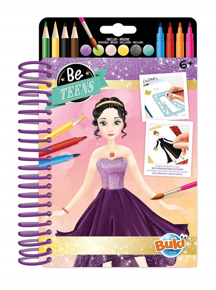 Buki France - Blocco Moda Abiti da Sera, CM102, A partire da 6 anni