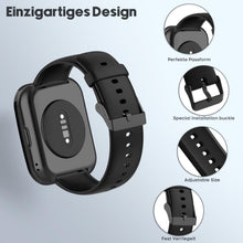 Carica l'immagine nel visualizzatore di Gallery, 3 Pezzi Cinturini in Silicone Compatibile con Amazfit Bip 5 / Bip 6 Cinturino, 22MM Braccialetto di Ricambio Impermeabil