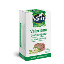 Carica l'immagine nel visualizzatore di Gallery, Matt, Valeriana Biancospino Sonno e Relax, 40 Compresse