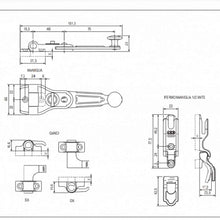 Carica l'immagine nel visualizzatore di Gallery, effedielle® UNICA Agb è il Kit base per spagnoletta a 1 e 2 ante.