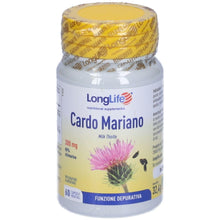 Carica l'immagine nel visualizzatore di Gallery, LongLife® Cardo Mariano 300 mg | Estratto vegetale titolato all'80% in silimarina | Funzione depurativa | Fino a 1 mese 