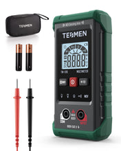 Carica l'immagine nel visualizzatore di Gallery, TESMEN TM-510 Multimetro Digitale, 4000 Conta Tester Elettricista, Misurazione Smart, Autoranging, Senza Contatto, Misur