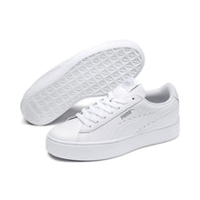 Carica l'immagine nel visualizzatore di Gallery, Puma Vikky Stacked L, Sneakers Donna, Puma White Puma White, Puma White Puma White