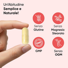Carica l'immagine nel visualizzatore di Gallery, Glucosamina Condroitina MSM, Acido Ialuronico, Vit C e Curcuma, 6 Mesi, Glucosamina Complex, La Vitamina C Contribuisce alla Normale Formazione del Collagene per la Normale Funzione delle Ossa (EFSA)
