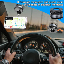 Carica l'immagine nel visualizzatore di Gallery, GXGM 1 Pcs Porta Cellulare Auto,Supporto Telefono Auto, Supporto Cellulare con Ventosa, Rotazione a 360°, Nero, Regalo D