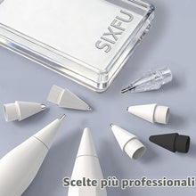 Carica l'immagine nel visualizzatore di Gallery, SIXFU 8 stili di punte per Apple Pencil, punte multiple durevoli per Apple Pencil Pro Tips per Apple Pen/USB-C/1a/2a gen