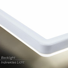 Carica l'immagine nel visualizzatore di Gallery, BRILONER - Plafoniera LED con luce indiretta, piatta, luce bianca neutra, lampada soffitto, plafoniera, plafoniere led a