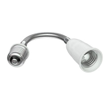 Carica l'immagine nel visualizzatore di Gallery, ledscom.de Prolunga a collo d'oca E27 ELEKTRA a E27, bianca