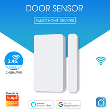 Carica l'immagine nel visualizzatore di Gallery, Tuya Smart Wi-Fi Sensore per Porta Finestra - Rilevatori Aperti/Chiusi、App Wi-Fi、Notifiche Avviso Allarme、Supporto per A