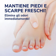 Carica l'immagine nel visualizzatore di Gallery, Dr. Scholl's Polvere Antiodore per i Piedi con Tecnologia Sweat Max, Mantiene Piedi e Scarpe Freschi e Asciutti, Riduce l'Umidità dei Piedi, Elimina e Protegge dagli Odori