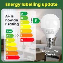 Carica l'immagine nel visualizzatore di Gallery, Aigostar - Lampadine LED E14, 7 W Equivalenti a 49 W, Luce Bianca Fredda 6500K, 620 Lumen, G45 Lampadina, Pacco da 5