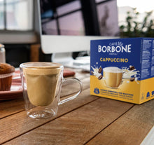 Carica l'immagine nel visualizzatore di Gallery, Caffè Borbone Cappuccino - 16 Capsule - Compatibili con macchine ad uso domestico Nescafè®* Dolce Gusto®*