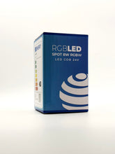 Carica l'immagine nel visualizzatore di Gallery, Faretto LED 8 W RGBW 24 V Compatibile con sistemi DMX, KNK, LOXONE, DALI - Lampadina - GU10 - Da incasso - Facile da ins
