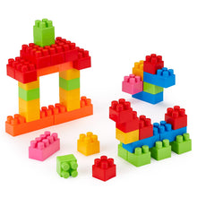 Carica l'immagine nel visualizzatore di Gallery, Giochi Ecoiffier - 846 - Sacco a mezzaluna e i suoi mattoncini da impilare Abrick – Gioco di costruzione per bambini – 1