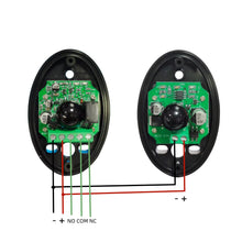 Carica l'immagine nel visualizzatore di Gallery, Coppia di Sensori a Fotocellula a Infrarossi 12 / 24V AC DC Fascio di Sicurezza Universale per Cancello Automatico Ester