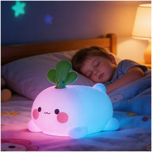 Carica l'immagine nel visualizzatore di Gallery, OHAANYY Lampada Notte Silicone Panda LED Ricaricabile Sfumatura 7 Colori