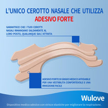 Carica l'immagine nel visualizzatore di Gallery, Wulove Cerotti Nasali, 100 Pezzi Cerotti Nasali Antirussamento per Facilitare la Respirazione, Cerotti Nasali Respira Bene Ridurre il Russare, Migliora il Respirazione Sonno, 66 * 19mm