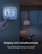 Carica l'immagine nel visualizzatore di Gallery, Igrometro Termometro Digitale, Termometro Ambiente con Livello di Comfort, Monitor di Temperatura e umidità, Termometro 