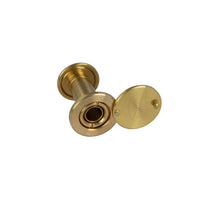 Carica l'immagine nel visualizzatore di Gallery, Amig - Spioncino Mod. 3 con Lente Super Angolare per Porte Interne ed Esterne 3-14 in Alluminio Colore Oro | Ottone | Mi