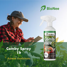 Carica l'immagine nel visualizzatore di Gallery, Combi Spray 1 lt | Con Olio di Neem e Sapone Molle | Naturale e Pronto all’Uso | Anti-Afidi, Cocciniglie e Fumaggine | P