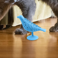 Carica l&#39;immagine nel visualizzatore di Gallery, Maciun Giocattolo da masticare per gattini, a forma di , spazzolino da denti per gatti, giocattolo per dentizione, gratta viso, dispenser di cibo a ventosa per alleviare lo stress