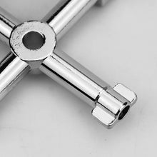 Carica l'immagine nel visualizzatore di Gallery, 4 vie chiave multiuso a quattro vie multifunzione Cross Triangle Key Cle armadio elettrico universale 4 in 1 per ascenso