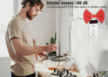 Carica l'immagine nel visualizzatore di Gallery, D MODUN - Rilevatore di Gas, Gas naturale|GPL|Rilevatore di perdite gas carbone, Rilevatore gas con plug-in con allarme 
