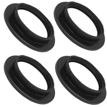 Carica l'immagine nel visualizzatore di Gallery, 4 Pcs E27 Anello Adattatore per Paralume Convertitore Anello Paralume Plastica per Lampada da Comodino Desk Lampade da T