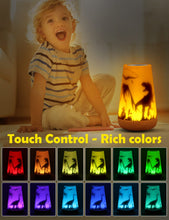 Carica l'immagine nel visualizzatore di Gallery, Mostof Luce Notturna Dinosauro Bambini, LED 16 Colori Touch Telecomando