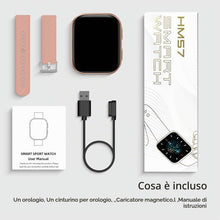 Carica l'immagine nel visualizzatore di Gallery, FITVII Health &amp; Fitness Tracker (risponde alle chiamate), Orologio Intelligente con Monitoraggio 24/7 Della Frequenza Ca