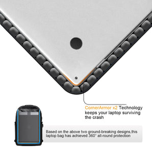 Tzowla Zaino Porta PC Universitari Uomo e Donna,Zaino da Viaggio Impermeabile Antifurto di Ricarica USB e Serratura per Notebook da 15/15,6 Pollici,Zaino da Giorno Sottile Lavoro Business-Nero