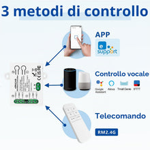 Carica l'immagine nel visualizzatore di Gallery, DieseRC Interruttore Intelligente Wi-Fi 2 canali Modulo Relè di Uscita Passivo AC 90V-250V 220V Controllo WIFI APP Eweli