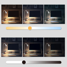 Carica l'immagine nel visualizzatore di Gallery, da LIGHT Lampada da lettura a morsetto, lampada da scrivania a LED, morsetto con 3 temperature di colore, dimmerabile, l
