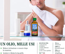 Carica l&#39;immagine nel visualizzatore di Gallery, Olio D&#39;Erbe 31, Miscela Oli Essenziali per Diffusore, per Massaggi e Aromaterapia, Tonificante, Rilassante, Flacone da 100ml olio 31 erbe (1)