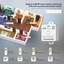 Carica l'immagine nel visualizzatore di Gallery, BTF-LIGHTING Controller LED Musicale Bluetooth SP630E 12 in 1