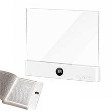Carica l'immagine nel visualizzatore di Gallery, Lampada Libro Piatta, Lampada da Lettura LED, Luce per Libri con 3 Colori e Regolazione Continua, Pannello Luminoso a Pa