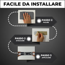 Carica l'immagine nel visualizzatore di Gallery, Targa Videosorveglianza - 5x18 cm - Alluminio - Ripresa Immagini