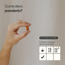 Carica l'immagine nel visualizzatore di Gallery, Vitamina E Complex - Tocoferoli &amp; Tocotrienoli - Antiox - 120 Capsule