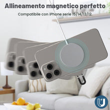 Carica l'immagine nel visualizzatore di Gallery, Caricatore Magnetico per iPhone 17/16, Caricabatterie MagSafe USB C 15W, 1m