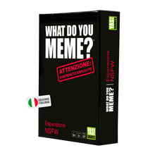 Carica l'immagine nel visualizzatore di Gallery, Rocco Giocattoli Espansione What Do You Meme? NSFW - Yas Games - L’Unico In Italiano, Da 18 anni in su