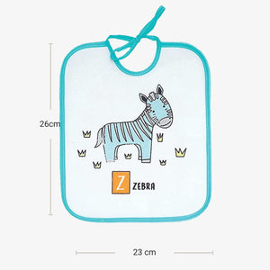 Ti Tin - Confezione Da 7 Bavaglini Impermeabili 73% Cotone - 27% Poliestere Fodera Vinile | Confezione Da 7 Bavaglini con Chiusura a Nastro Per Bambini Da 6 a 18 Mesi, 23x27 cm