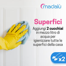 Carica l'immagine nel visualizzatore di Gallery, Percarbonato di Sodio per Bucato Puro (1 Kg, 170 Lavaggi) Smacchiatore Bucato, Sbiancante, Smacchiante, Igienizzante Nat