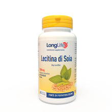 Carica l'immagine nel visualizzatore di Gallery, LongLife® Lecitina Di Soia | Fosfolipidi da soia NON OGM | Fonte vegetale di fosfatidilcolina | Precursore acetilcolina 