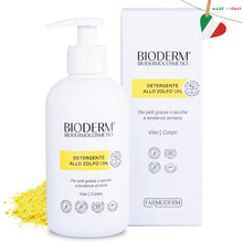 Carica l'immagine nel visualizzatore di Gallery, Bioderm S Sapone Liquido allo Zolfo Viso, Pelle Grassa e Acneica, 300 ml